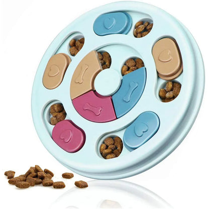 Smart Dog Puzzle Slow Feeder & IQ Food Dispenser